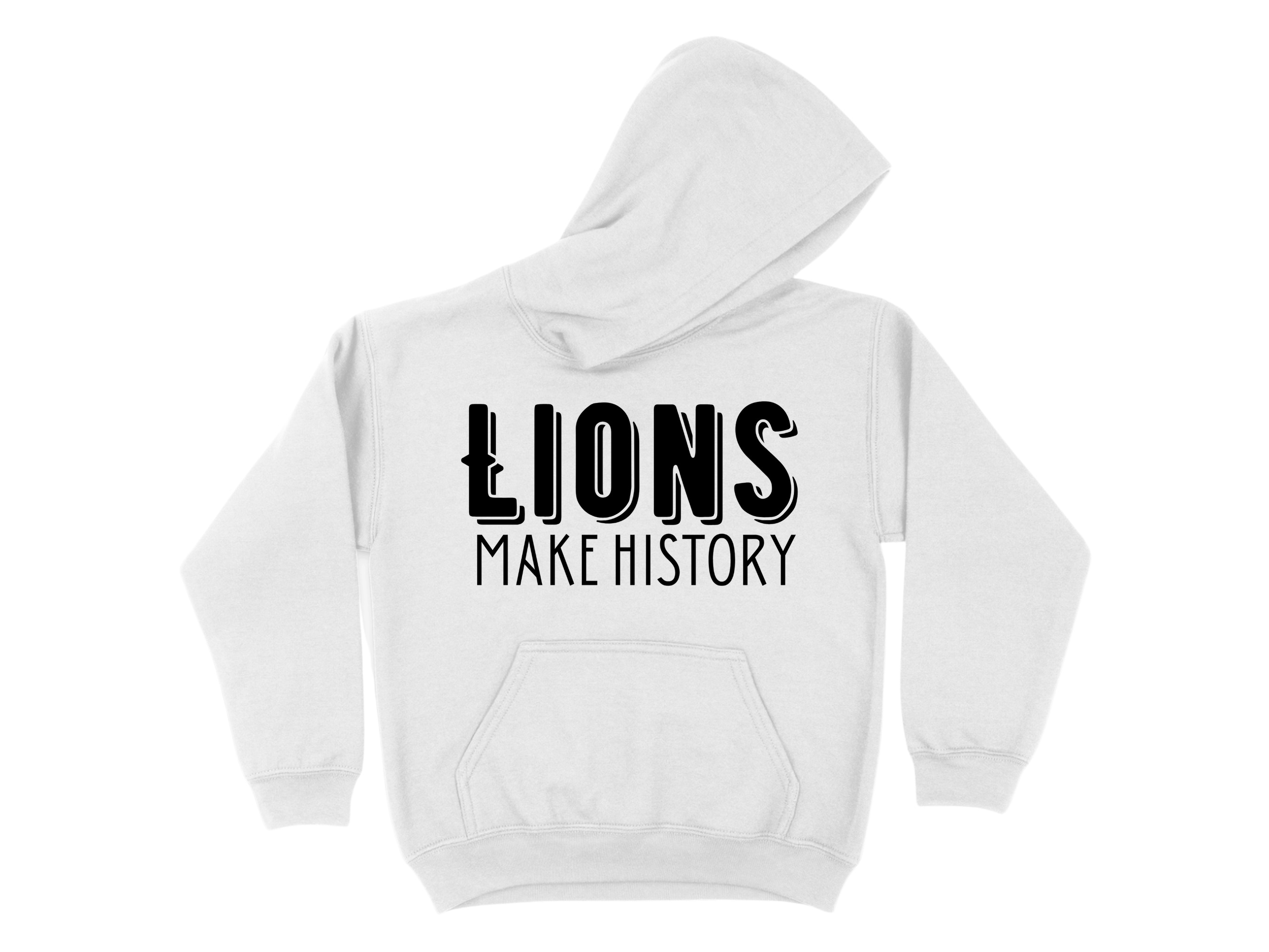 Lions Make History  - White Hoodie  Main Image